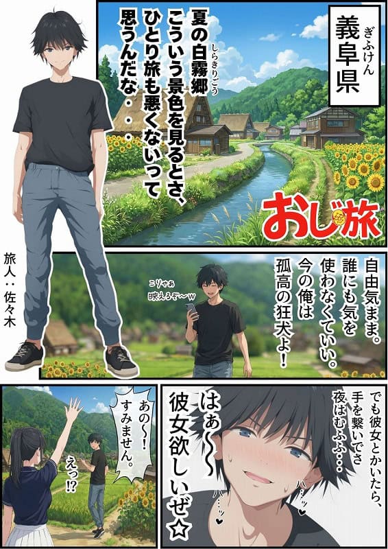 【義阜編】おじさん、私を旅に連れてってNO (1)