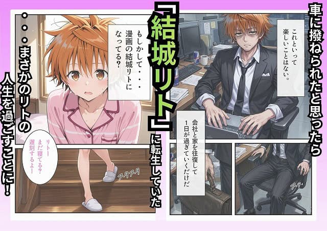 転生したら結城リトだった件-サークル作者しゅんぽ出版エロ漫画同人1枚目hitomi