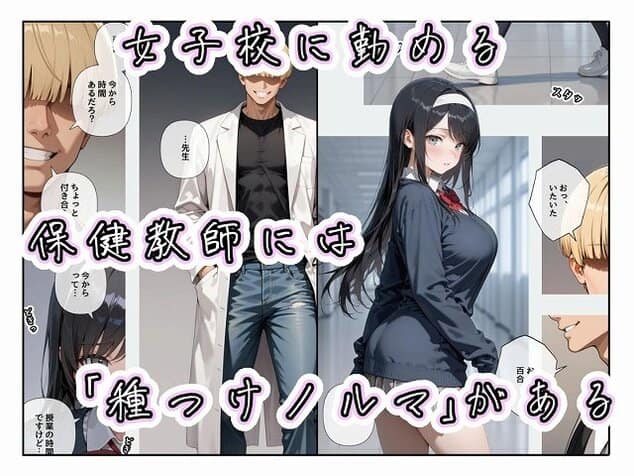 【女子校の保険教師には、種付けノルマがある。【1〜3限目】】ステーキくん@細部にこだわり